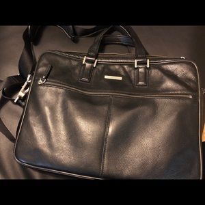 Johnston & Murphy Leather Briefcase. ( Men’s)